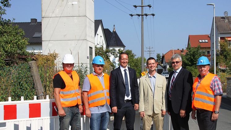 Oberfränkische Netzbaumaßnahmen vorgestellt: