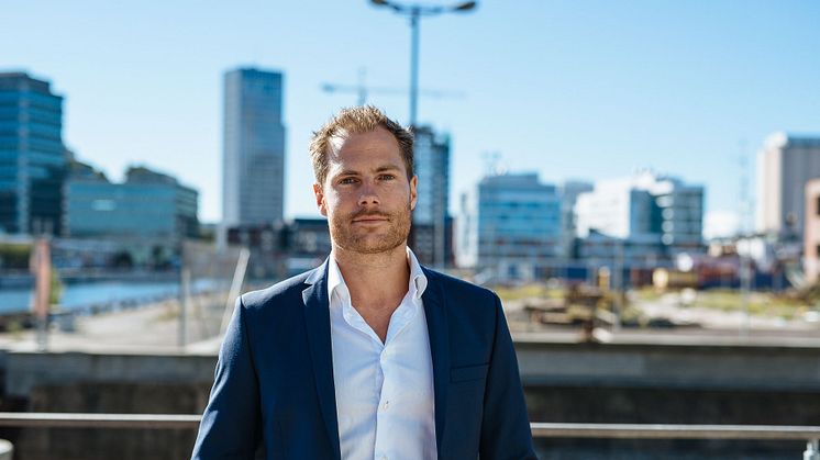 Viktor Karlsson, VD för Telavox, är redo för expansion till Finland.