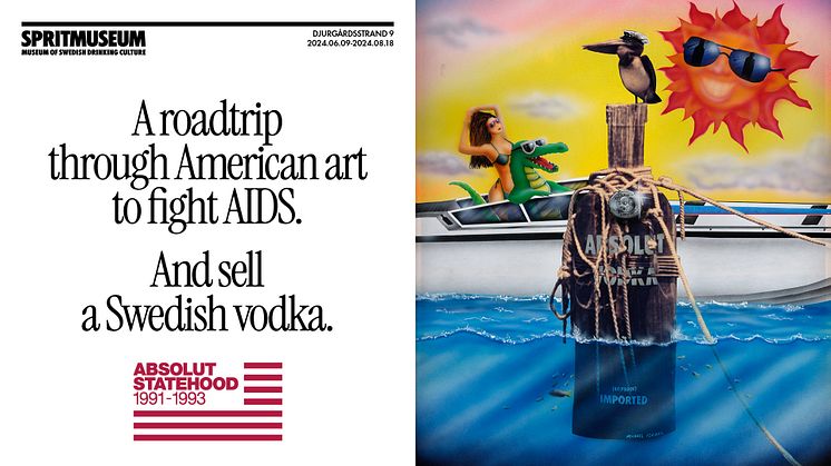    För första gången visas nu alla verk från Absolut Vodkas mest ambitiösa konstkampanj Absolut Statehood.