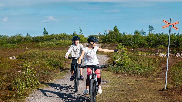 Velg riktig utstyr og hold deg til merkede stier når du legger ut på tur til fots eller på sykkelsetet i sommerfjellet