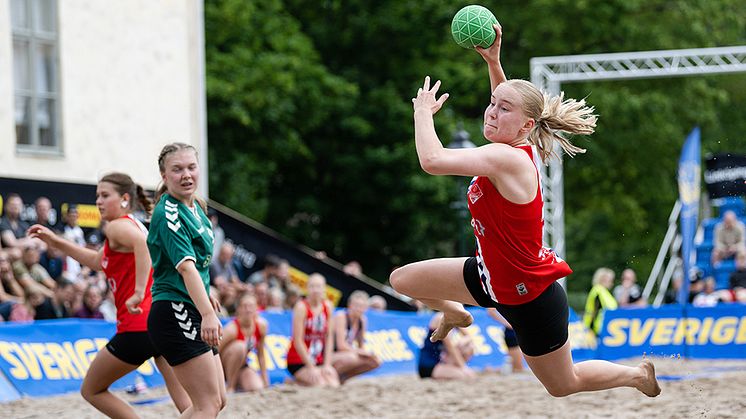 Kalmar värd för SM i beachhandboll