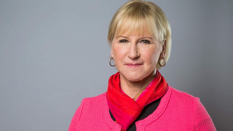 Margot Wallström prisas för sin livsgärning. Foto Kristian Pohl