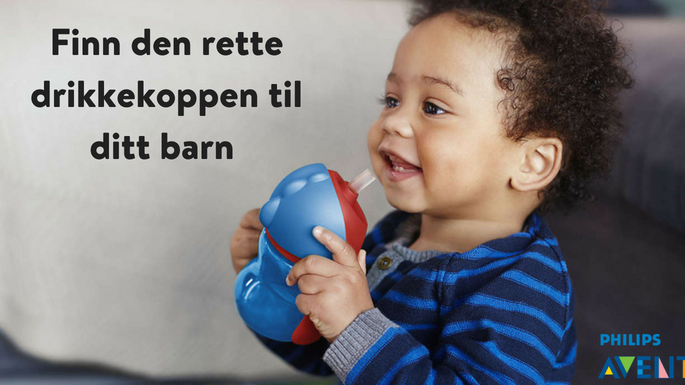 Finn den rette drikkekoppen til ditt barn