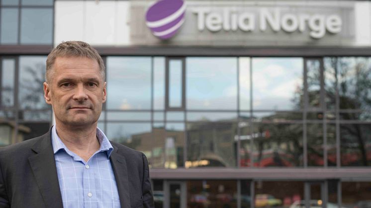 Grunnleggende uenig i konklusjonen: Abraham Foss, administrerende direktør i Telia Norge.