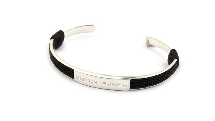Sister Power, armband i silver