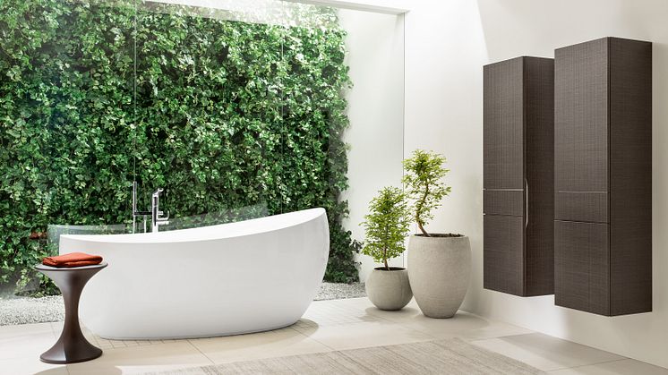 Villeroy & Boch invite la nature dans la salle de bains  Des aménagements de salle de bains à la beauté naturelle 