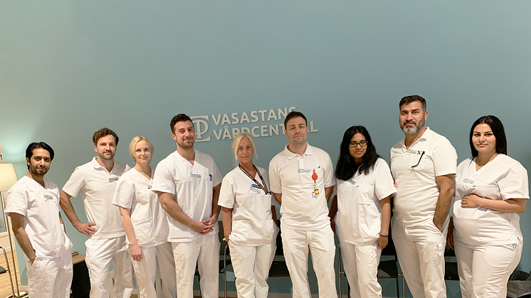 Medarbetare på Vasastans vårdcentral i Stockholm.