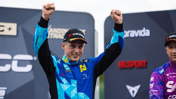 Andreas Bäckman had a strong race day with two wins on the classic Scandinavian Raceway track in Anderstorp, Sweden last Sunday. Photo: Martin Öberg (Free rights to use the images)