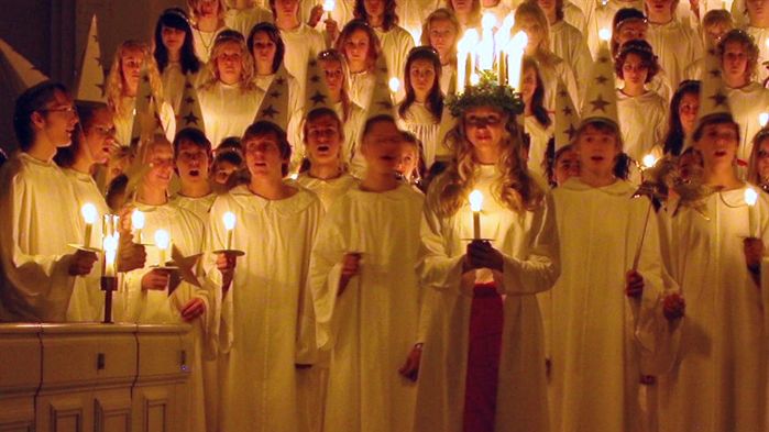 Luciakonsert i Uppsala Domkyrka