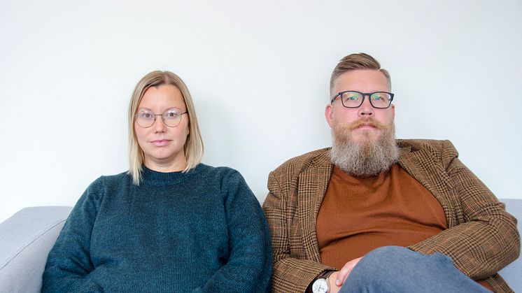 Charlotta Söderberg och Simon Matti