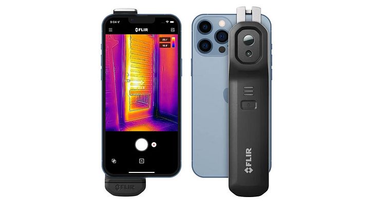 Använd den som en fristående värmekamera eller fäst den på din mobila enhet: FLIR One Edge klarar både och! Fotokälla:FLIR