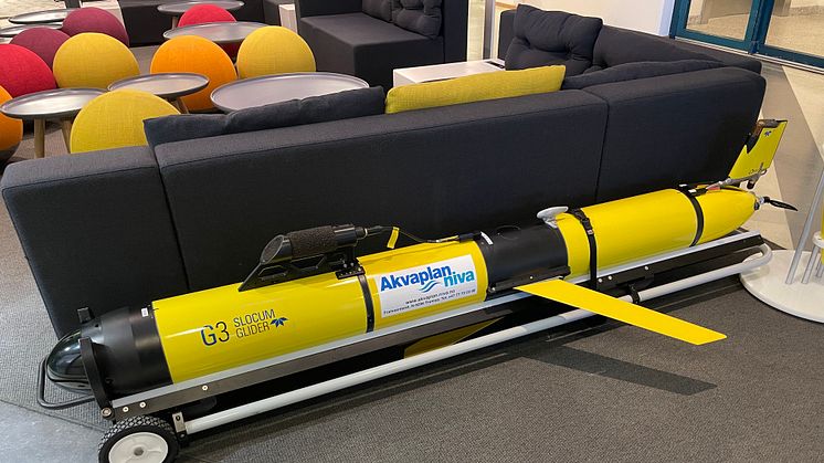 The latest addition to the expanding fleet of gliders and technology at Akvaplan-niva
