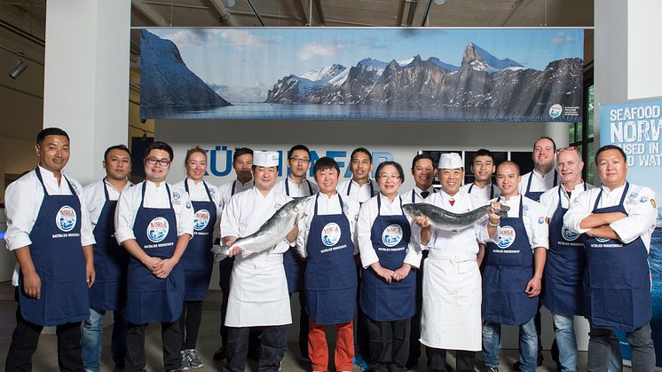 Dabei sein ist alles: Deutschlands 15 beste Sushi-Chefs, die es ins Halbfinale der Global Sushi Challenge schafften.