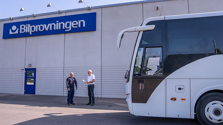 Ökande andel tunga bussar med brister  Foto: Bilprovningen