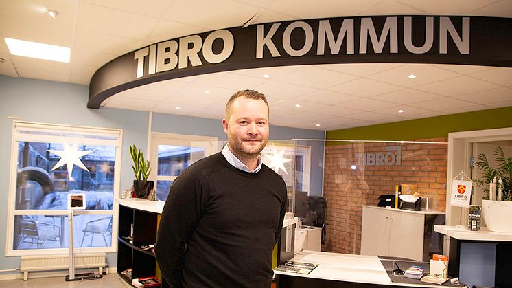 Johan Almgren blir ny näringslivschef i Tibro i början av mars 2024. Foto: Christina Froh