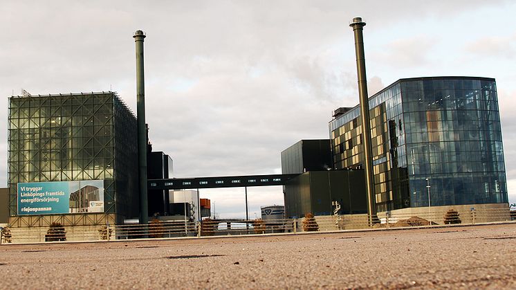 Eitech har ansvarat för leverans av elinstallationer  och kraftförsörjning som exempelvis mellanspänning och reservkraft till Lejonpannan - det nya kraftvärmeverket i Linköping. Foto: Eitech