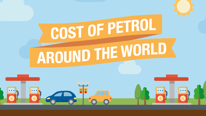 With petrol prices rising, we share insight on how prices vary around the world and where they have risen the most in the last five years.