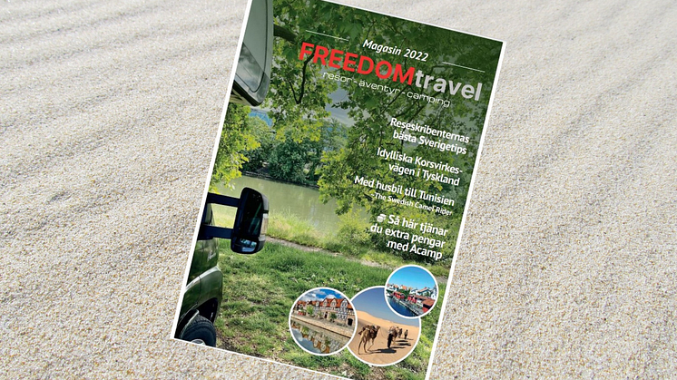 FREEDOMtravel Magazine is published for the second year in a row