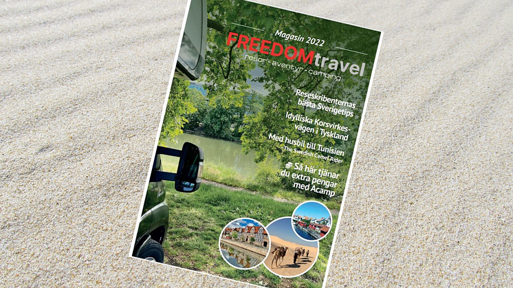 FREEDOMtravel Magasin ges ut för andra året i rad