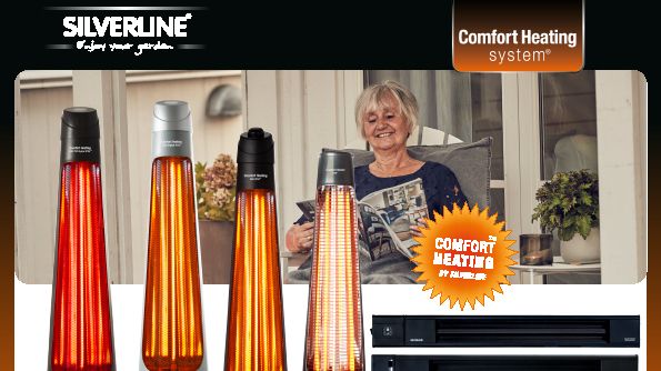 ​Aangename warmte voor huis en tuin met Silverline Comfort Heating system