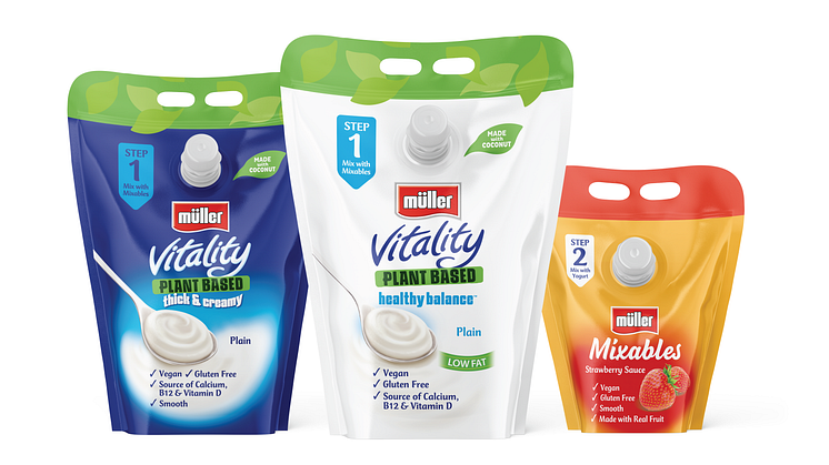 Müller Vitality plant-based launches into out of home sector
