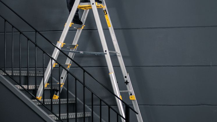 Wibe Ladders lanserar ny trapphusstege
