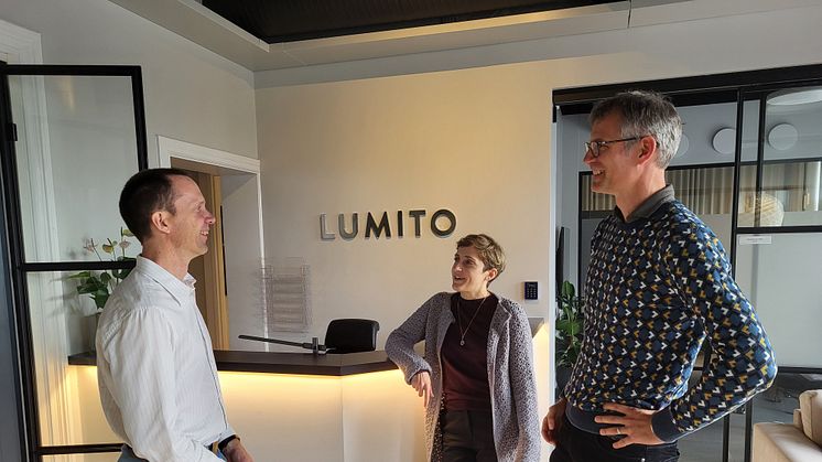 DVel hjälper startup bolaget Lumito AB med produktverifiering