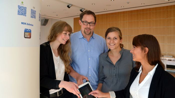 MDR-Zeitreise: Neue App veranschaulicht die Vergangenheit in neun Städten Mitteldeutschlands