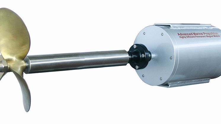 High res image - Fischer Panda - electric drive shaft