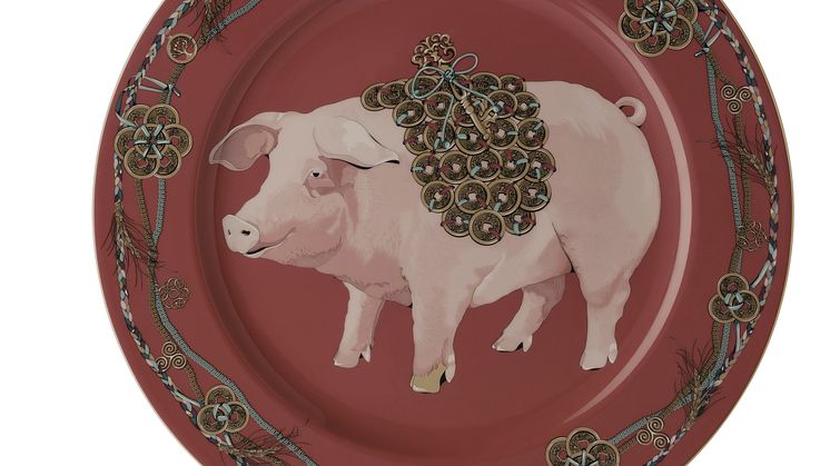 Rosenthal - Sternzeichenteller Jahr des Schweins/Design: iSHONi
