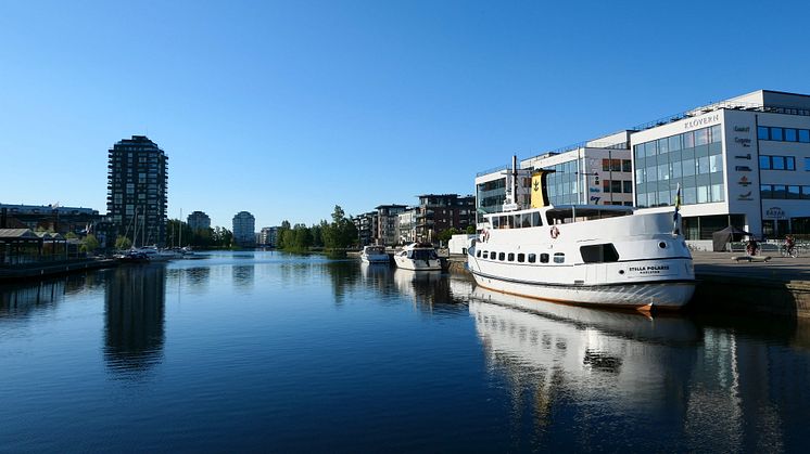 Karlstad Inre hamn. Foto: Karlstad kommun