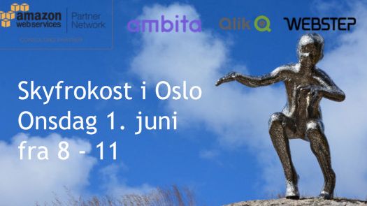 Amazon, Ambita, Qlik og Webstep inviterer til frokostseminar om verdiskaping i skyen