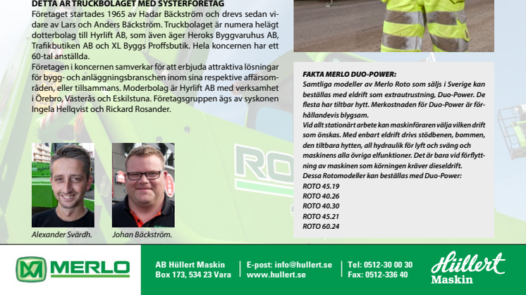 1000:e svenska Merlon – Duo-Power till Truckbolaget 