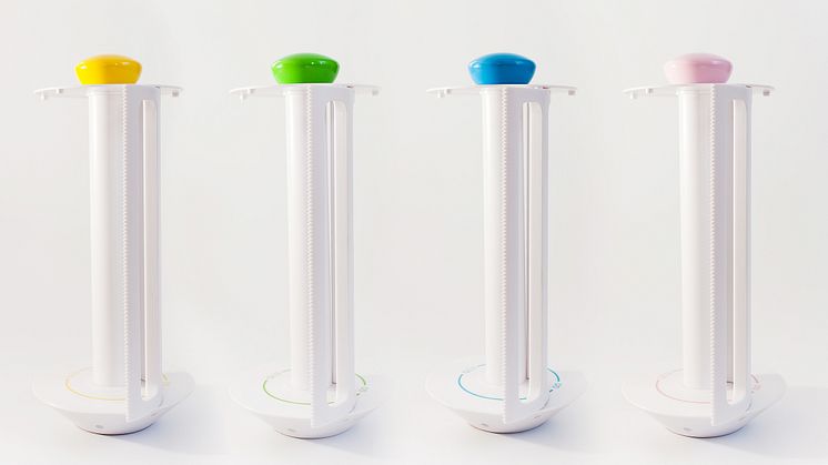 Hushållspappershållare GluGo - fyra färger