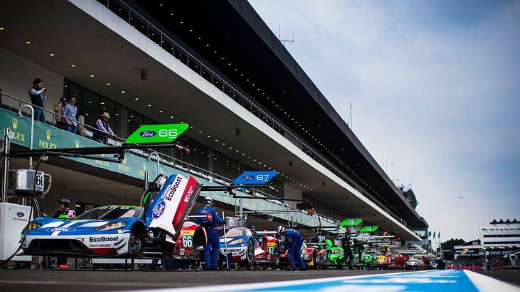 A Ford Performance csapat Mexikó városban