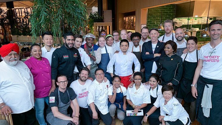 Chefs' Manifesto Network på Clarion Hotel Sign