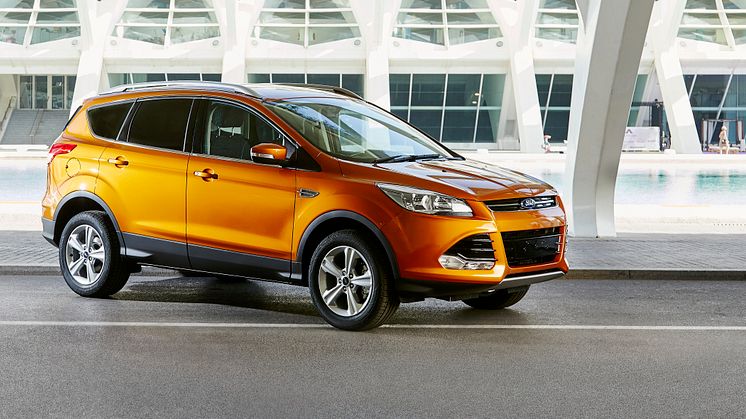 Ford Kuga får sterkere dieselmotor kombinert med lavere CO2 og mer avansert teknologi   