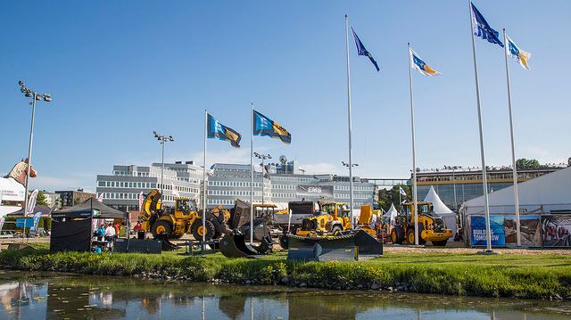 Svenska Maskinmässan på Solvalla.  Foto: Anna Sigvardsson