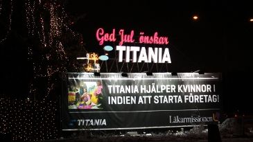 Titania stödjer Läkarmissionen julen 2012!
