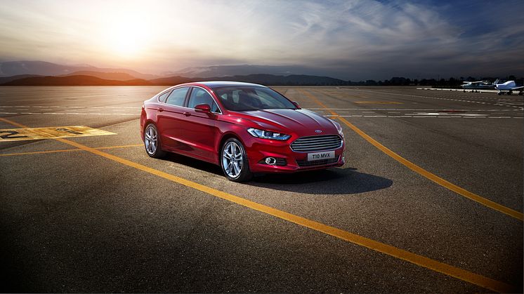 Nye Ford Mondeo - nå også med AWD - kommer til Norge november 2014