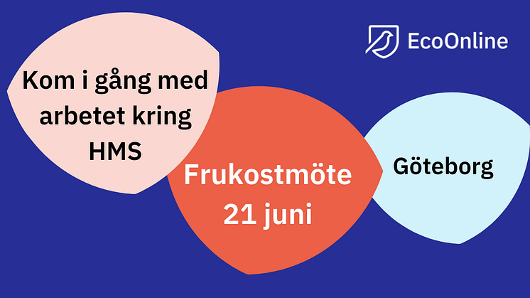 Frukostmöte 21 juni i Göteborg