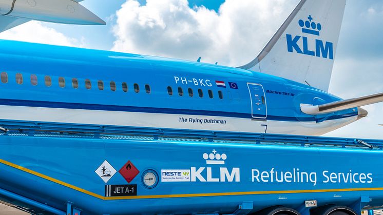 Sustainable Flight Challenge 2022 KLM and SAF_