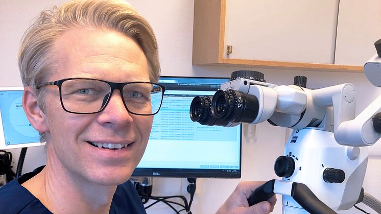 Erik Ardesjö, tandläkare och specialist i endodonti på Endodonti Örebro.