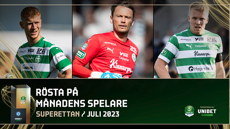 Storslam i Västerås SK när månadens spelare och tränare i Superettan ska utses