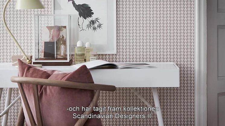 Presentation av Boråstapeters kollektion Scandinavian Designers II