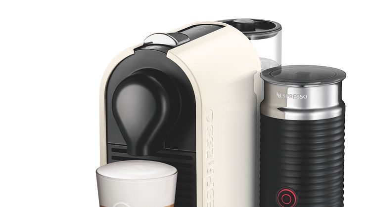 Årets julklappstips från Nespresso UMilk - ny kaffemaskin med integrerad mjölkskummare 