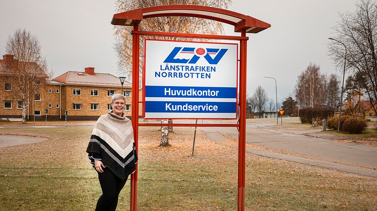 – vi vill också uppmärksamma företag på möjligheten att kombinera resor och arbete, säger Ingela Karlsson, tf vd på Länstrafiken i Norrbotten.