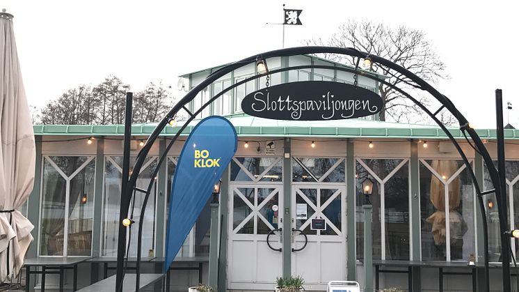 Säljstarten för BoKlok Opgården hölls i Slottspaviljongen intill Gripsholms slott