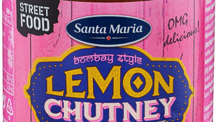 Santa Maria Lemon Chutney (Street Food)