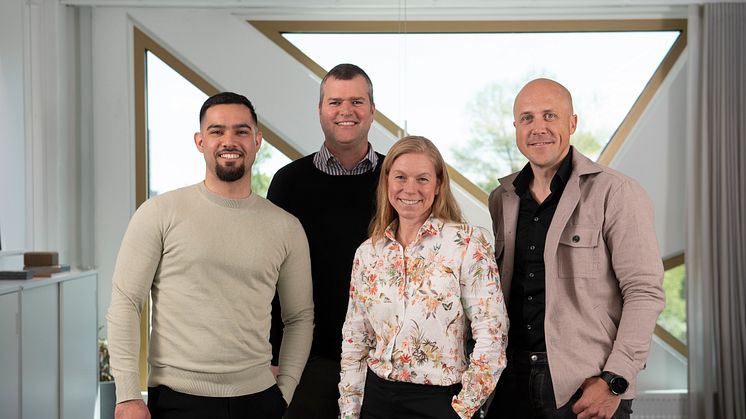 Idris Köyluoglu, Andreas Eklund, Johanna Karlgren och Jonas Sindler